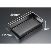 リスパック 弁当容器 豪華重 20-12B 大王杉 RHJU712 1ケース(500個(50個×10))（直送品）