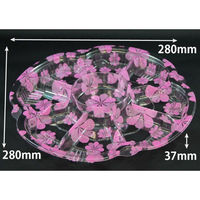 リスパック 惣菜容器 クリーンカップ よつば28-25B 9S ひなたピンク PAPR713 1袋(10個)（直送品）