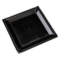 リスパック 惣菜容器 バイオ リファイン 20-16B 黒 PBPW371 1ケース(400個(50個×8))（直送品）