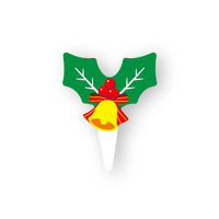 天満紙器 スウィーツ用品 XG295 ケーキピック ミニヒイラギ 6090627 1ケース(500個(100個×5))（直送品）