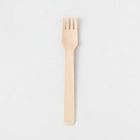 アサヒグリーン 使い捨てフォーク 木製フォーク140 バラ 10421000 1ケース(3000個(100個×30))（直送品）