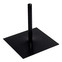 友屋 販促用品 のぼり立て台 A型 黒 42265BLK 1袋(1個)（直送品）