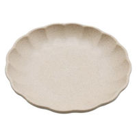 台和 食器 Aube 16cmプレート オーガニックベージュMT(つや消し) SJ-31-OBEM 1ケース(10個)（直送品）