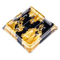 リスパック 寿司容器 千代の盛3-3B はなまきえ金 RSAT401 1袋(50個)（直送品）
