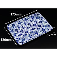 リスパック 惣菜容器 バイオ ホットリデュー 325B K-さな青 RHRD333 1ケース(900個(50個×18))（直送品）