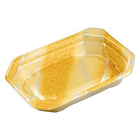 中央化学 軽食容器 TP デリグー 18-13F 万花Y 身 00808634 1ケース(1200個(50個×24))（直送品）