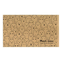 九州紙工 ハロウィンマスクケースおしゃべりオバケ(クラフト) HMC-4 1ケース(2000個(100個×20))（直送品）