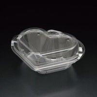 スミ 和菓子容器 ユニコン ハート2B 透明 5HA2180 1袋(50個)（直送品）