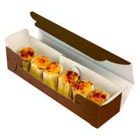 ヤマニパッケージ ギフト箱 ジョイフルガトーブラウン 20-299 1ケース(100個(50個×2))（直送品）