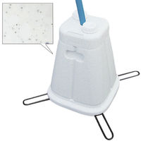 友屋 販促用品 注水式スリムスタンド 石目調 30867*** 1袋(1個)（直送品）