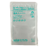 クリロン化成 真空袋 彊美人 70 XS-1830 1袋(100個)（直送品）