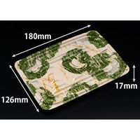 リスパック 惣菜容器 バイオ ホットリデュー 330B K-とう緑 RHRD364 1ケース(900個(50個×18))（直送品）