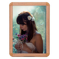 友屋 売場備品 メディアグリップ MG-32R A3ケヤキ調 屋内 56281A3K 1ケース(5個)（直送品）