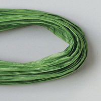 ヤマコー 飾りワイヤー(和紙ラフィア)緑 20本入 65626 1セット(20本)（直送品）
