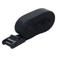 三共コーポレーション TRAD バックルカラー荷締ベルト 25mm×4m TCBー4BK 823529 1個（直送品）