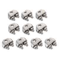 三共コーポレーション TRAD SUSワイヤークリップ 3mm(10P) TWCー310S 914041 1セット（直送品）