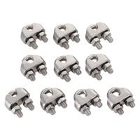 三共コーポレーション TRAD SUSワイヤークリップ 5mm(10P) TWCー510S 914043 1セット（直送品）