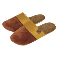 【スリッパ】オクムラ 配色切替ソフトスリッパ Ｍ オレンジ 1足（直送品）