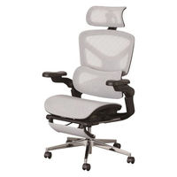 【組立設置込】小島工芸 デスクチェア KG-2501　 グレー 1脚（直送品）