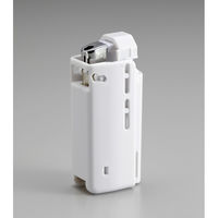 スマイルキッズ 軽着火プッシュライター補助具ホワイト AFL-05WH 1個（直送品）