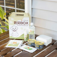 ぐるわん 防災BOX 3Days 備蓄用 災害対策 ペット用 6300076992 1箱（直送品）