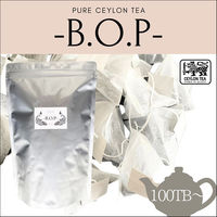 業務用セイロンティ BOP 100TB ティーバッグ 100包入り KANDY産 シングルオリジンティ 6300077005 1袋（直送品）