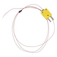 アズワン 被覆K熱電対(テフロン(R)被覆) 中国語版校正証明書付 4-767-01-57 1個（直送品）