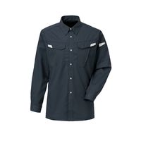 日新被服 長袖シャツ 5124-52-3L ライトブラック 1PC（直送品）