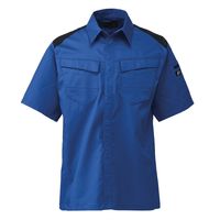 日新被服 半袖シャツ SR2633-30-L ブルー 1枚（直送品）