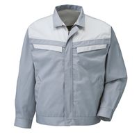 日新被服 ジャンパー 5335-114-S グレーXシルバー 1PC（直送品）