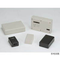 タカチ電機工業 PR型カバー脱着プラスチックケース PR-200B 1個 63-3128-64（直送品）