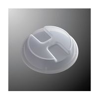 国際化工 16cm用丸カバー クリア PP016-CL 1個 64-7782-24（直送品）