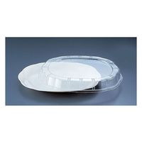 アズワン プラ容器 シルキー用蓋 透明 特大用(10枚入) 62-6652-89 1ケース(10枚)（直送品）