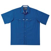 日新被服 半袖シャツ 5103-30-L ブルー 1PC（直送品）