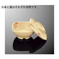 国際化工 なで角小鉢 小 蓋 ブロック 受 G 86C-SB 1個 64-7775-08（直送品）