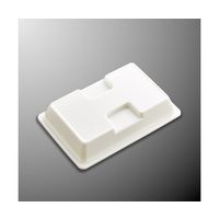 国際化工 25.5cm用長角カバー ホワイト PP125-IW 1個 64-7782-47（直送品）