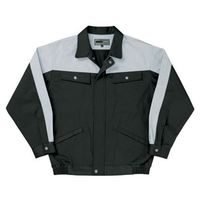 日新被服 長袖ブルゾン 5116-100-BIG ライトブラックXシルバー 1PC（直送品）