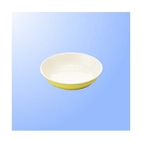 国際化工 11cm深皿 ライトイエロー J 19-LYW 1個 64-7779-06（直送品）