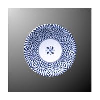 国際化工 高台皿 5寸 蛸唐草 受 D 150-TK 1個 64-7768-12（直送品）