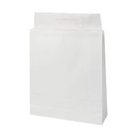 パックタケヤマ コーティング宅配袋 白 中 260×80×320/60mm 64-8086-66 1箱(100枚)（直送品）