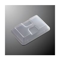 国際化工 長角皿用カバー 大 クリア PP120-CL 1個 64-7782-26（直送品）