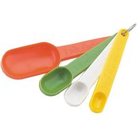 エンテック ママの友計量スプーン 4本組 No.105A 1個 64-7529-51（直送品）