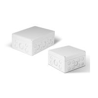 タカチ電機工業 SPCM型防水・防塵ポリカーボネートボックス カバー/ホワイトグレー・ボディー/ホワイトグレー SPCM081306G 1台（直送品）