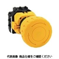 IDEC φ22 XWシリーズ 停止用スイッチ 黄 XW1EーBV401MFY 1個（直送品）