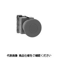 IDEC φ22 TWシリーズ 押ボタンスイッチ 大形 黒 ABW420B 1セット(2個)（直送品）