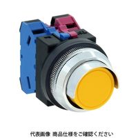 IDEC 押ボタンスイッチ 突形半ガード付 白 ABN2G01W 1セット(2個)（直送品）