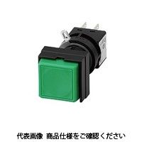 IDEC φ16 H6シリーズ 押ボタンスイッチ 正角4方向バリア付 平形 黄 HA4BーM2C6Y 1セット(2個)（直送品）