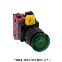 IDEC φ22 HWシリーズ 照光押ボタンスイッチ 丸形 緑 HW1LーM302M2G 1個（直送品）