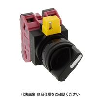 IDEC φ22 HWシリーズ セレクタスイッチ 黒 HW1Sー3T02 1セット(2個)（直送品）