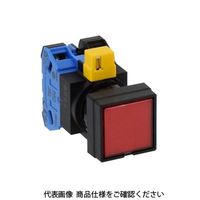 IDEC φ22 HWシリーズ 照光押ボタンスイッチ 角平形 赤 HW2LーA110Q4R 1個（直送品）